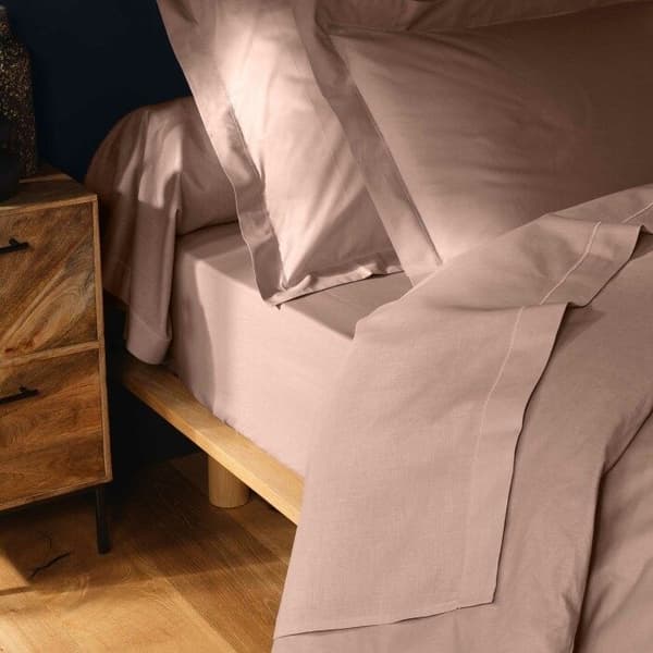 Kuddfodral - INUTI MJUKEHET - 85x185 cm - 100% bomull - Rosa - Andningsbart komfort