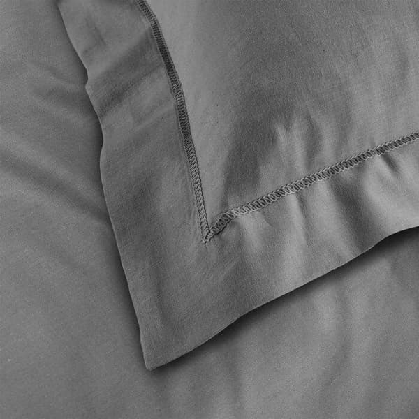 Pudebeträck - 100% bomull - Antracit - 63x63 cm - Maskintvättbar - Modern design