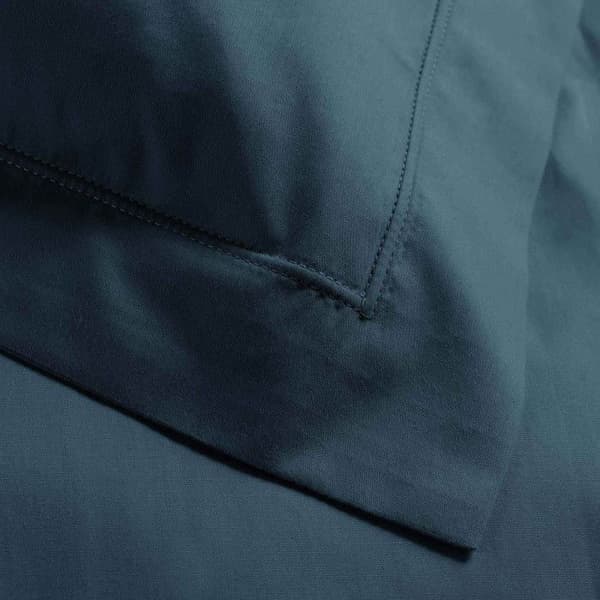 Örngott - Percale - 63x63 cm - 100% bomull - Mörkblå - Tvättbart i 30°