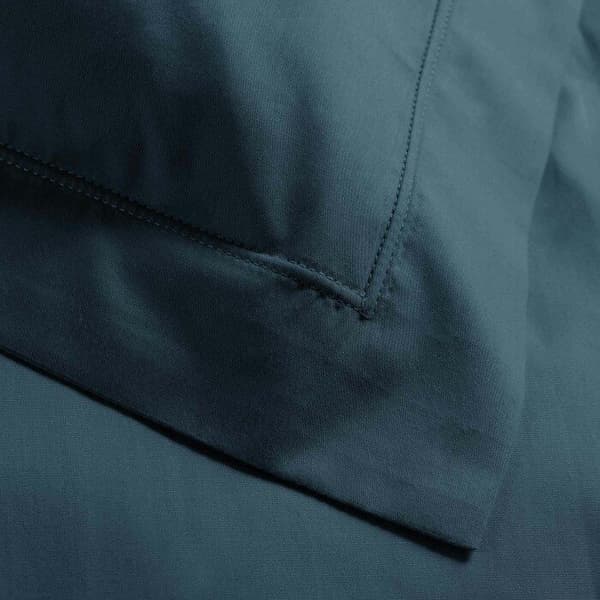 Örngott - Percale - 63x63 cm - 100% bomull - Mörkblå - Tvättbart i 30°