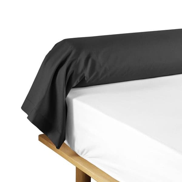 Täckkudde - Lina - 85x185cm - 100% Bomull - Svart - Oeko-Tex Standard 100