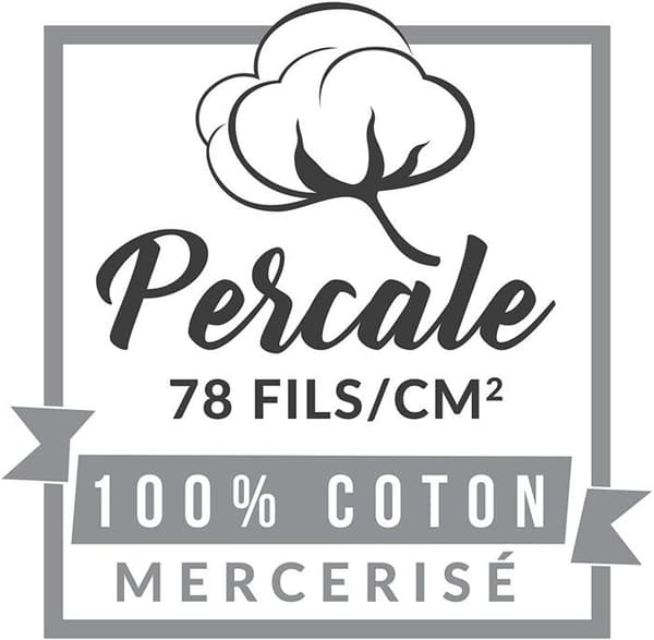 Bolster Case 85x185 Cm Percale Lin