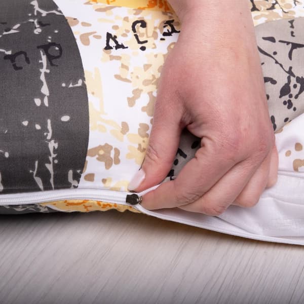 Pudebetræk satin EXCLUSIVE 40x40 med lynlås