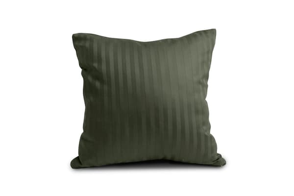 Damast örngott, 1 cm ränder (40x40-1)