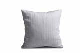 Damask pudebetræk, 1 cm striber (40x40-1)