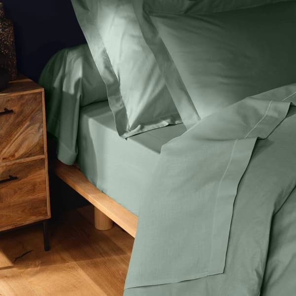Kuddfodral 85x185 cm - 100% bomull - Salvia