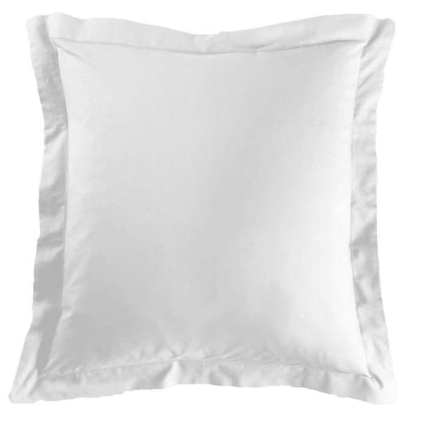 Dämpad kudde fyrkantig - Bomull - 63 x 63 cm - 57 trådar - Enfärgad - Tvättbar