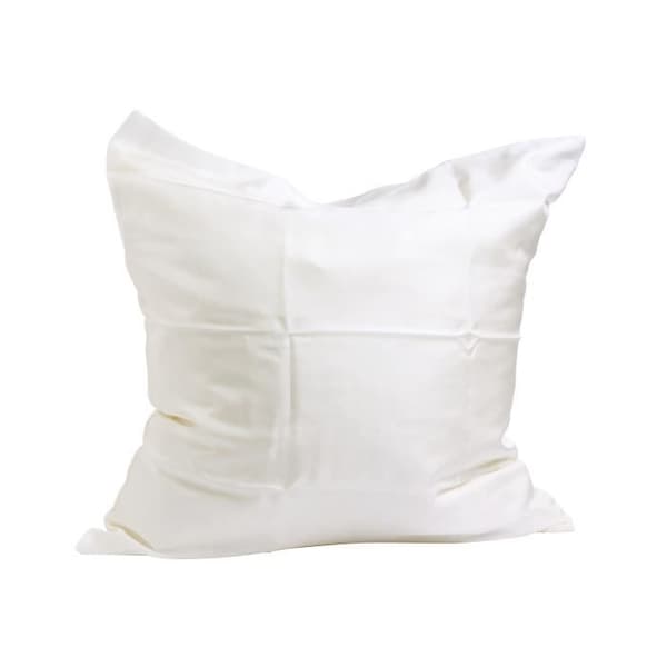 Kuddfodral - P08 - Silke - 39x39cm - Vit - Elegant Chic