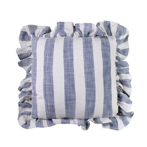 Cushion Cover Ida Stripe Blue/White