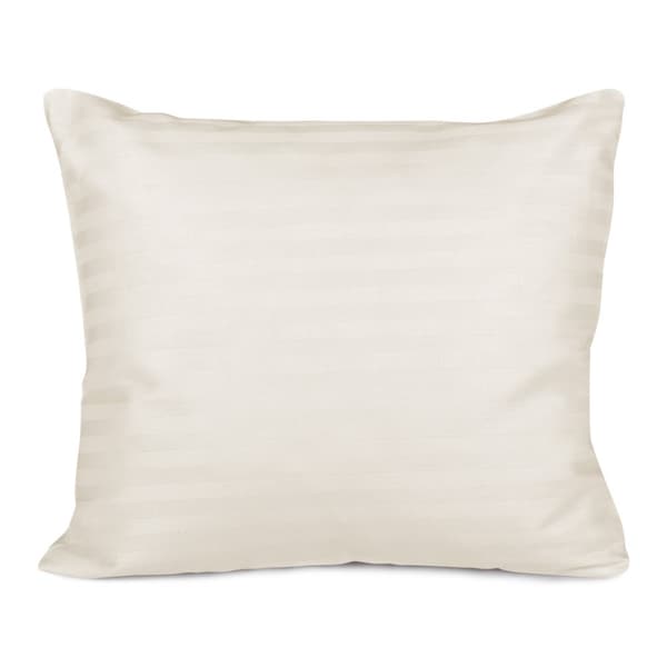 Pudebetræk satin bomuld damask 70x80 creme