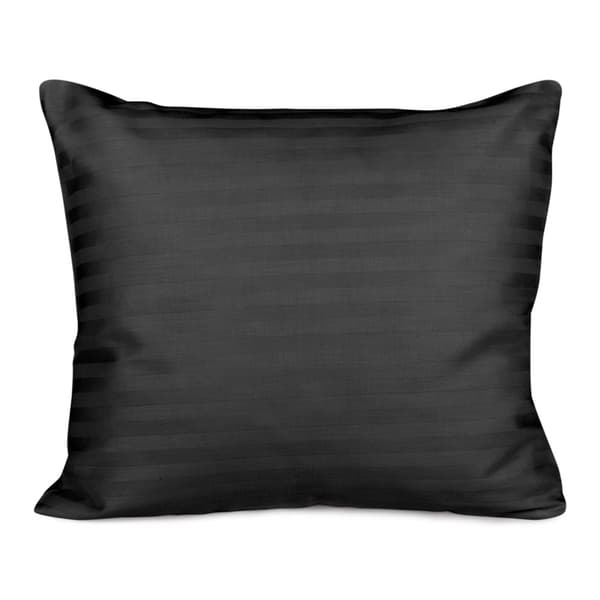 Örngott satin bomull damast 50x60 svart