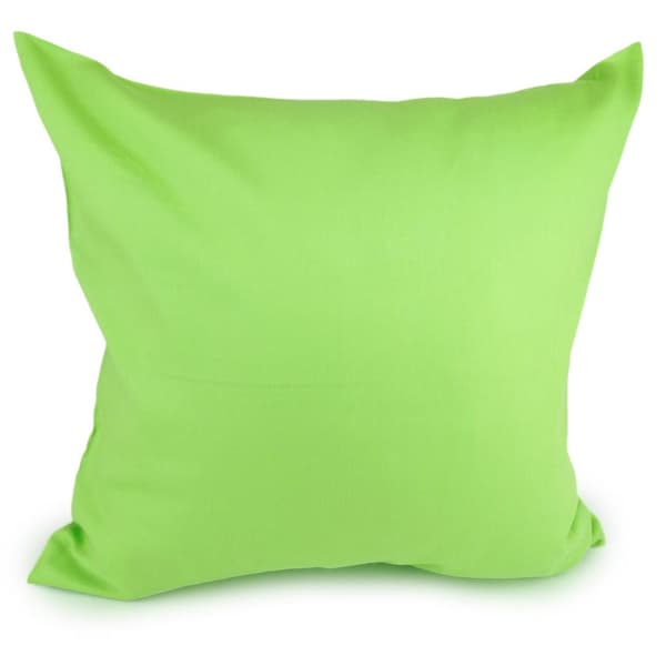 Örngott i bomull satin 40x40 ljusgrön