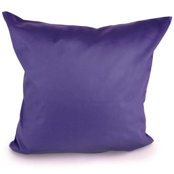 Bomuld satin pudebetræk 40x40 lilla