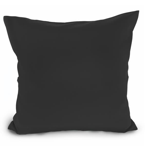 Bomulds pudebetræk 40x40 sort