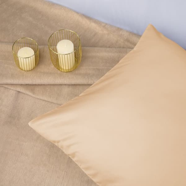 Örngott bomull satin 70x80 Darymex ljusbeige