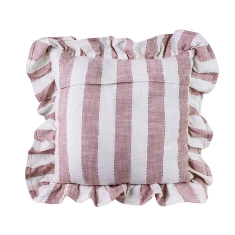 Cushion Cover Ida Stripe Pink/White