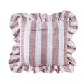 Pikkukuva 4 / 4: Cushion Cover Ida Stripe Pink/White