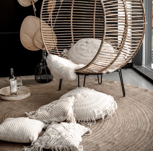 MACRAME KUDD RUND
