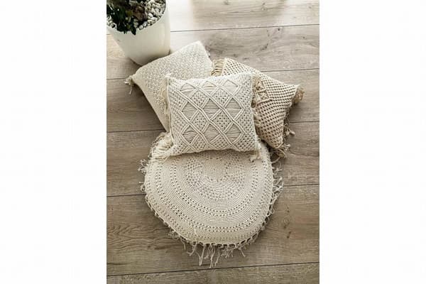MACRAME KUDD RUND