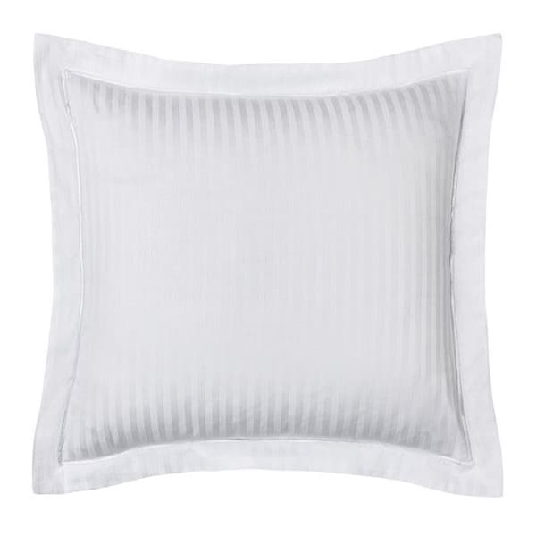 Örngott "Prestige" 100% Satin av kammad bomull med fina ränder / 120 trådar / cm² Ren bomull - - Örngott 65 x 65 cm