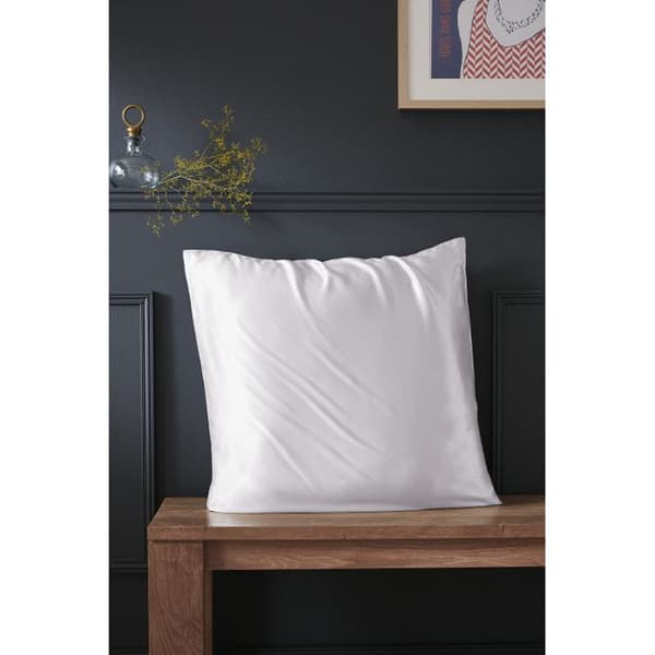 Taie d'oreiller "Soanne" Mullbärssilke Fjädereffekt - Soanne Chantilly - Taie d'oreiller 63 x 63 cm - Soanne Chantilly