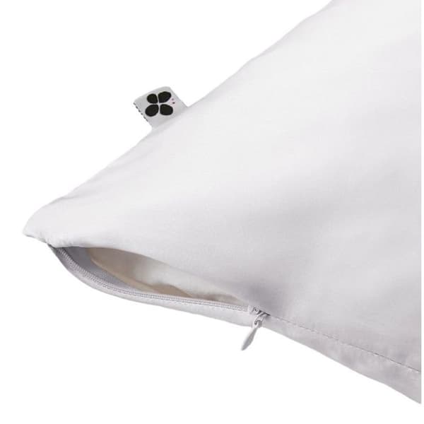 Taie d'oreiller "Soanne" Mullbärssilke Fjädereffekt - Soanne Chantilly - Taie d'oreiller 63 x 63 cm - Soanne Chantilly