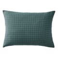 Miniatyrbild 1 av 4: Pillowcase Tissé-teint små rutor Dekor "Gaïa Mix" 60 x 60 cm &amp; 50 x 70 cm "Gaze de Coton" - Gaïa Mix Entente - 50 x 70 cm