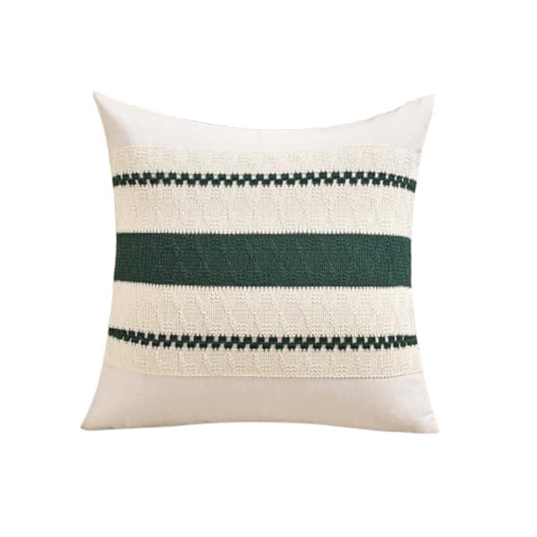 Boho puuvilla- ja pellavatyynynpäällinen (vetoketjulla), pehmeä kudottu sohvanpäällinen kodin sisustamiseen
