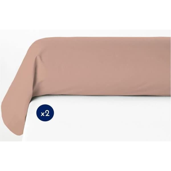 Set med 2 fodral - LOVELY HOME - LH71618 - 85 x 185 cm - Rosa