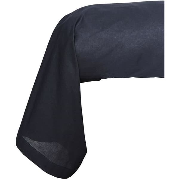 Sängkuddeöverdrag - IDAG - Väsentlig - 45 x 185 cm - 100% bomull - Mörkblå