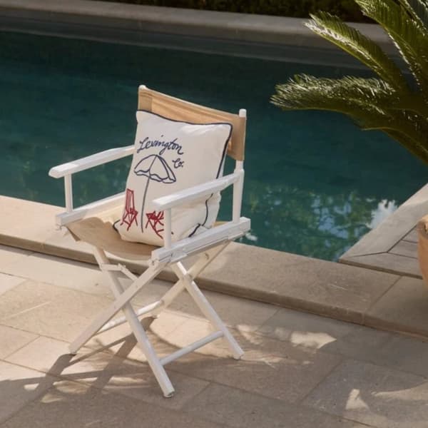 Lexington Beach Life Organic Cotton Canvas Kuddfodral 50x50