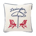 Miniatyrbild 1 av 4: Lexington Beach Life Organic Cotton Canvas Kuddfodral 50x50