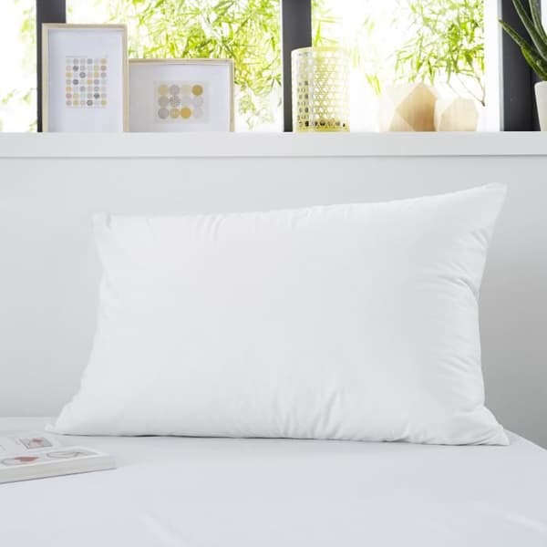 SWEETNIGHT Set med 2 AXEL vattentäta kuddskydd 50x70 cm - Vit