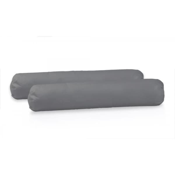 Set med 2 örngott 100% bomull 85x185 cm mörkgrå
