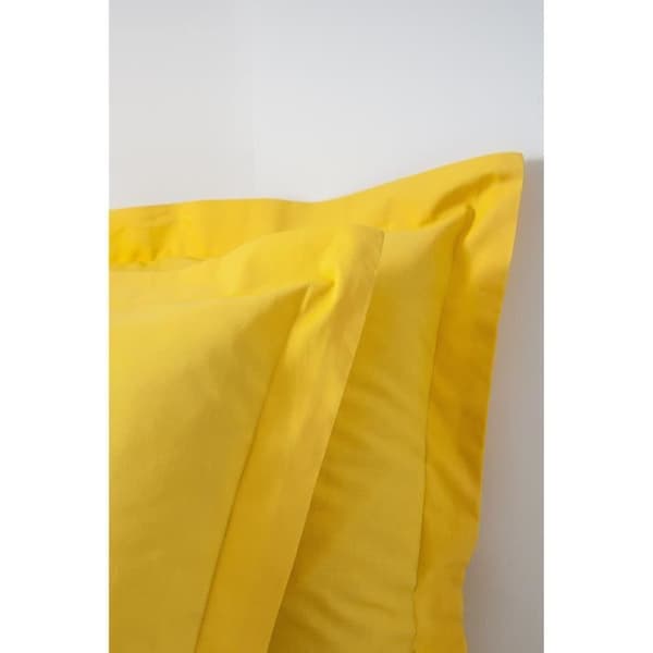 IDAG Örngott 100% bomull - 75x75 cm - Saffran