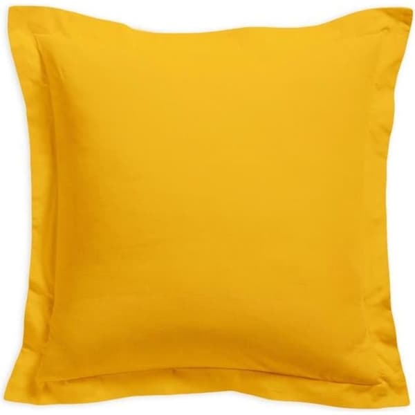 IDAG Örngott 100% bomull - 75x75 cm - Saffran