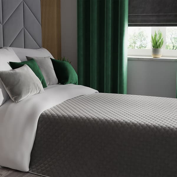 Örngott 40x40 Dekorativ sammet Cool Grey