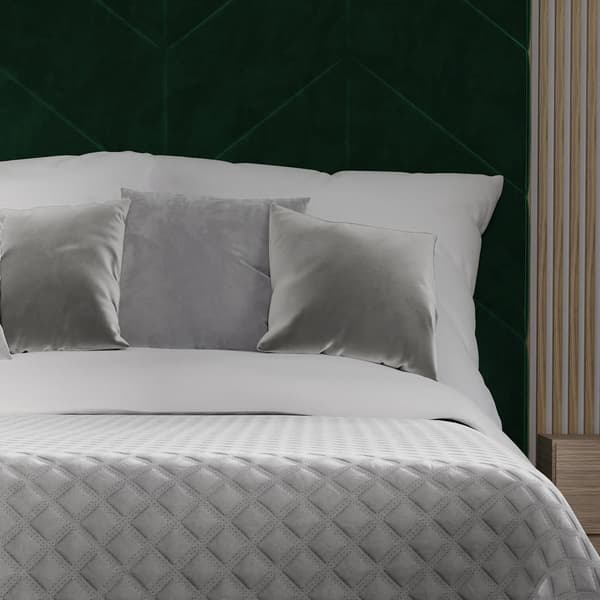 Örngott 40x40 Dekorativ sammet Cool Grey