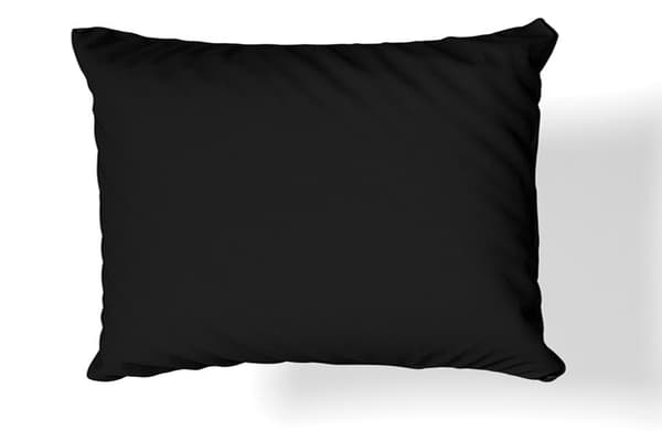 Örngott i jersey 50x60 svart
