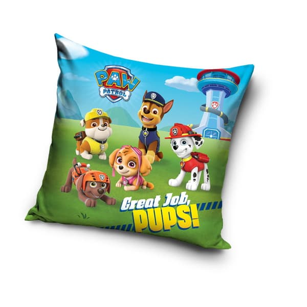 Mikrofiber örngott 40x40 Paw Patrol
