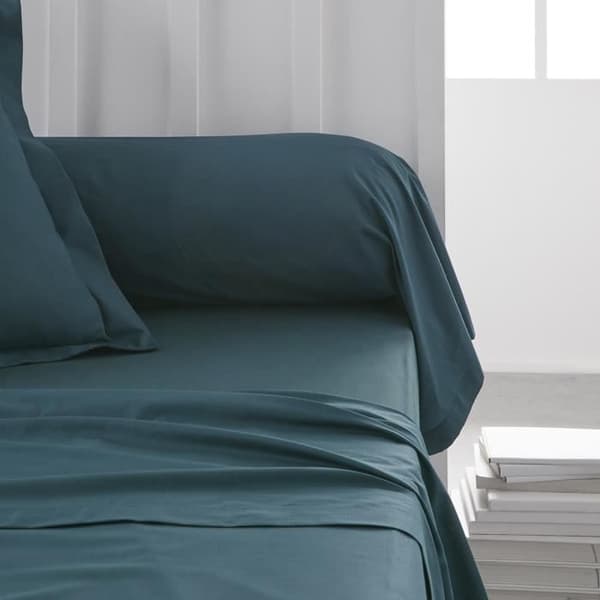 Taie de Bocin Teday Essential - 45 x 185 cm - 100% Una bomuld - Påfugl