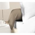 Miniatyrbild 1 av 2: LOVELY HOME Set med 2 bolsterfodral 100 % bomull 85x185 cm - Beige