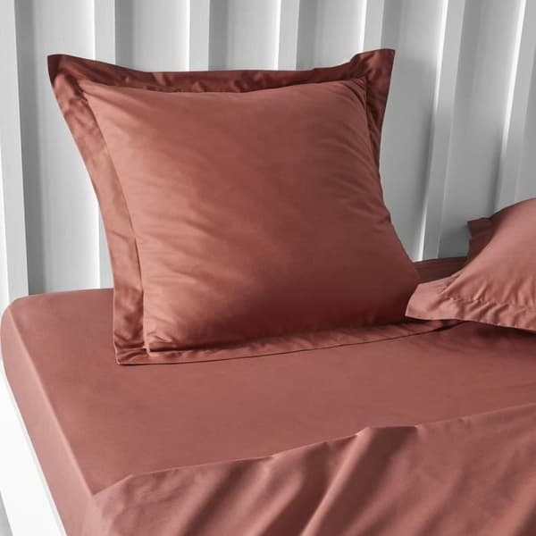 TODAY Essential örngott - 63 x 63+5 cm - 100% enfärgad bomull - Terrakotta