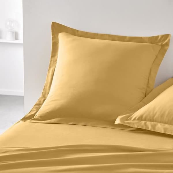 TODAY Essential Örngott - 63 x 63+5 cm - 100% Enfärgad Bomull - Ockra