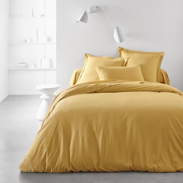 TODAY Essential -tyynyliina - 50 x 70+5 cm - 100 % puuvillaa - Okranruskea