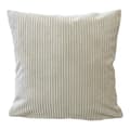 Miniatyrbillede 1 af 7: Beige stribet dekorativt pudebetræk 60x60 cm