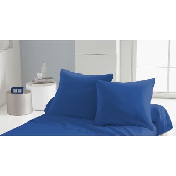 Set om 2 örngott - HOME LINGE PASSION - 63 x 63 cm - Blå