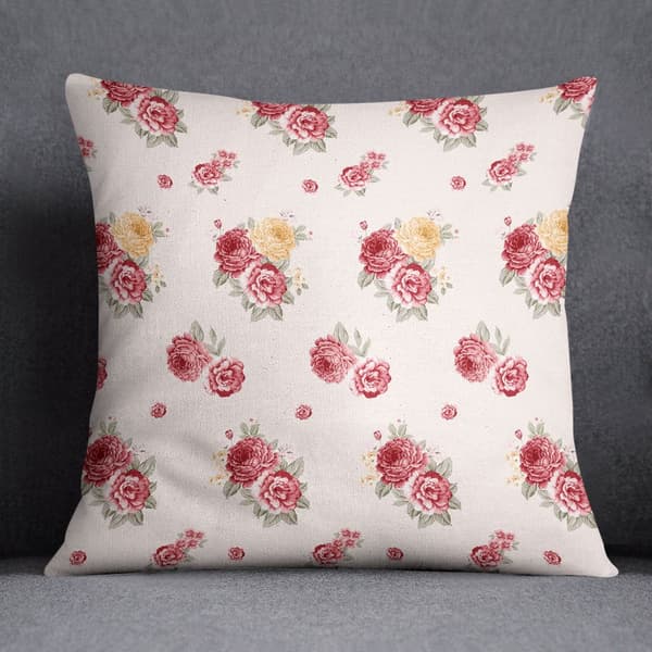 Pudebetræk 40x40 blomster rose