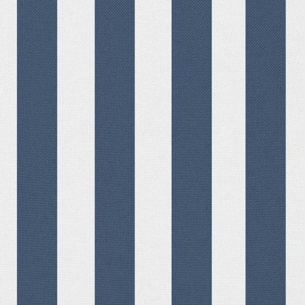 vidaXL udendørspuder 4 stk. stribeprint 45 x 45 cm marineblå
