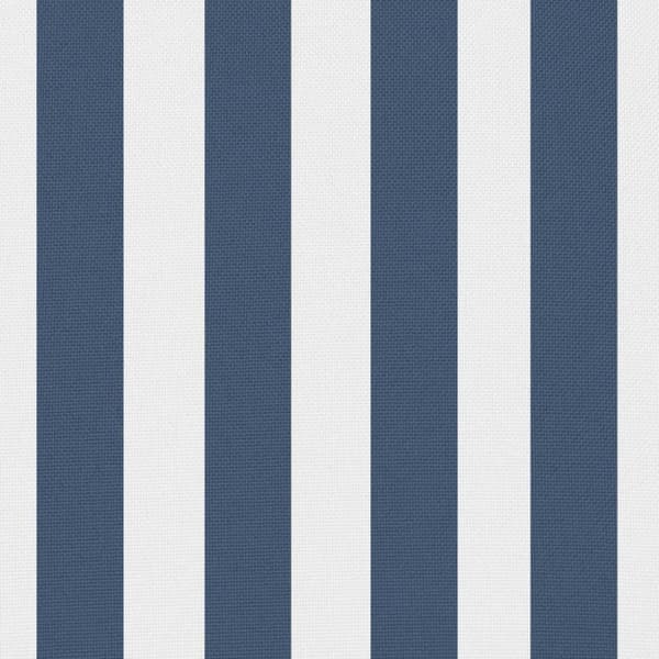 vidaXL udendørspuder 2 stk. stribeprint 60 x 40 cm marineblå